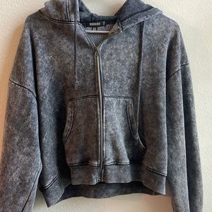 Misguided zip up hoodie
